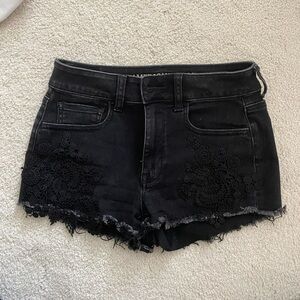 American Eagle Lace Trim Shorts